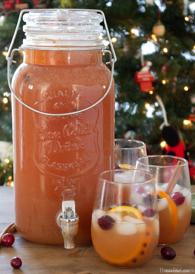 Punch de Noël facile aux épices avec vodka 