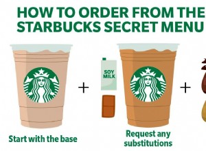 Comment commander à partir du menu secret de Starbucks 