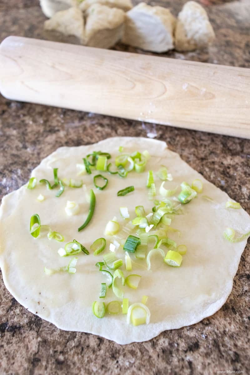 Crêpes Scallion 