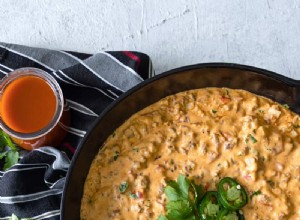 Trempette au chorizo ​​et au fromage facile à la poêle 