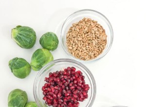 Salade de choux de Bruxelles rasés 