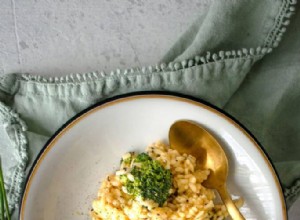 Risotto au brocoli et au cheddar 