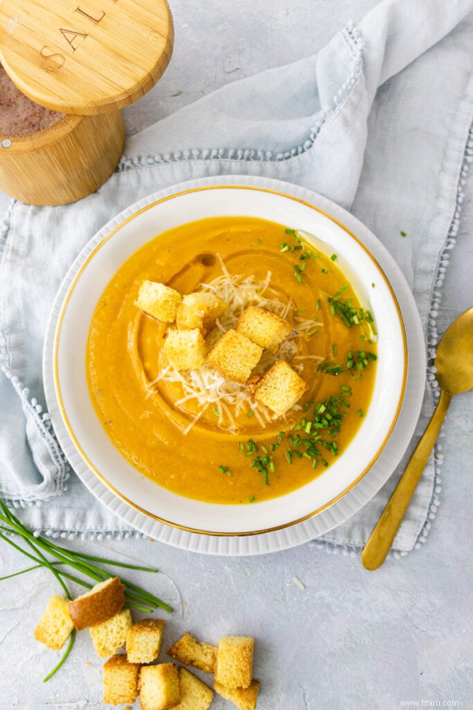 Soupe à la courge Butternut 