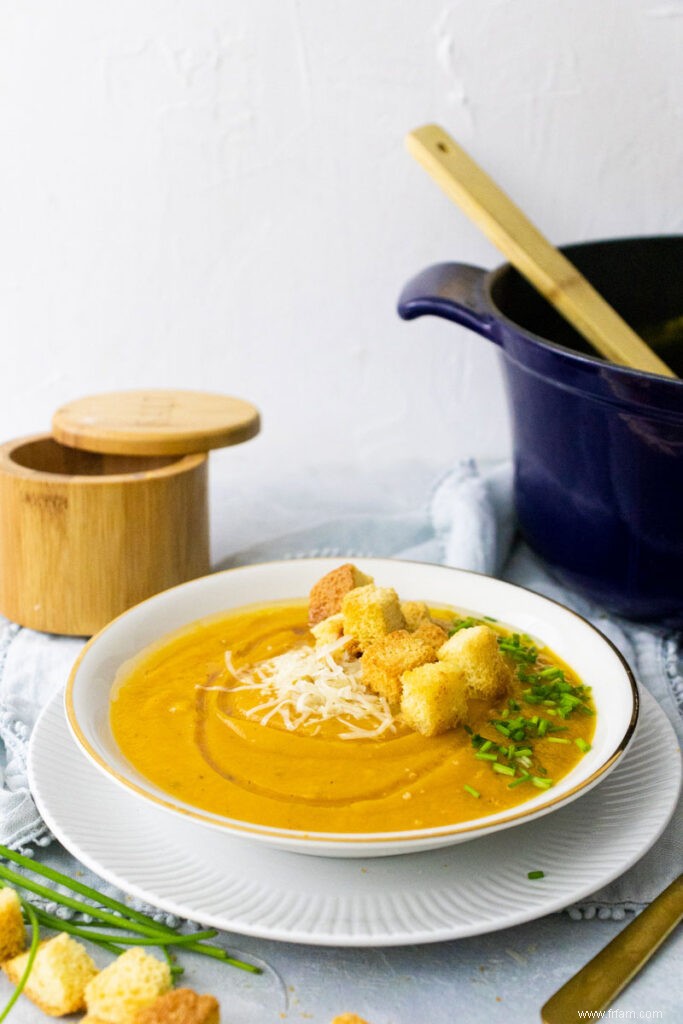 Soupe à la courge Butternut 