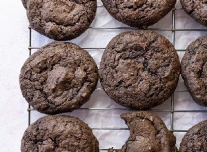 Biscuits expresso au chocolat noir 