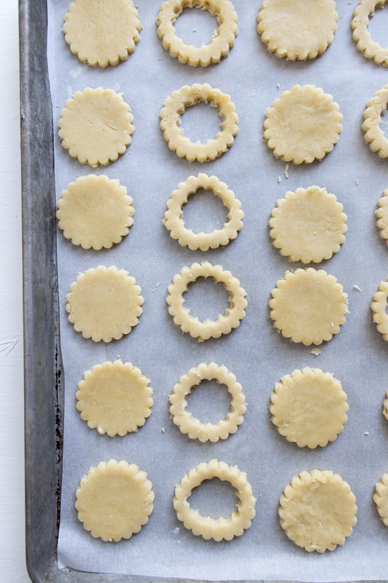 Biscuits sablés Linzer 