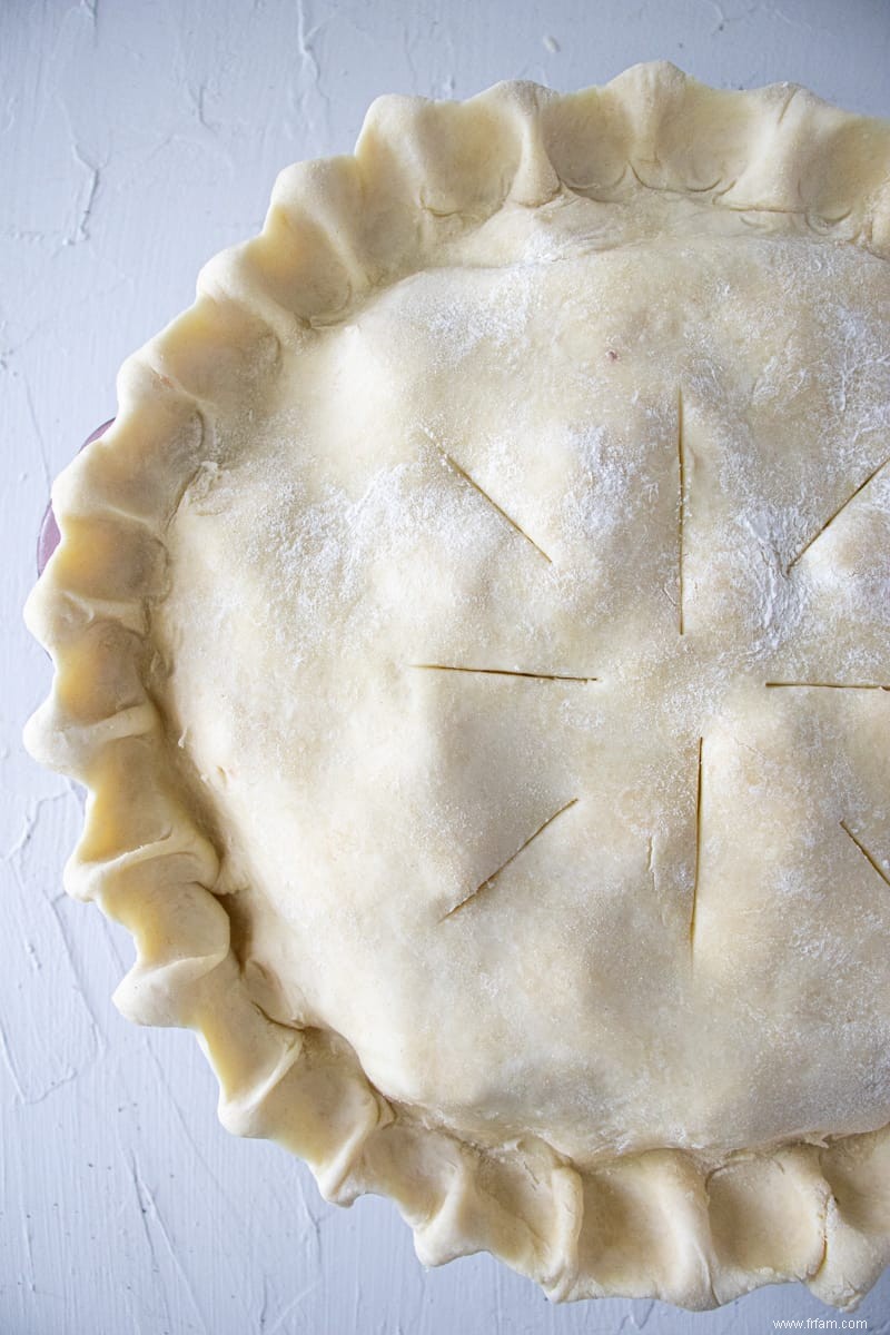 Recette de tarte aux pommes de ma mère 