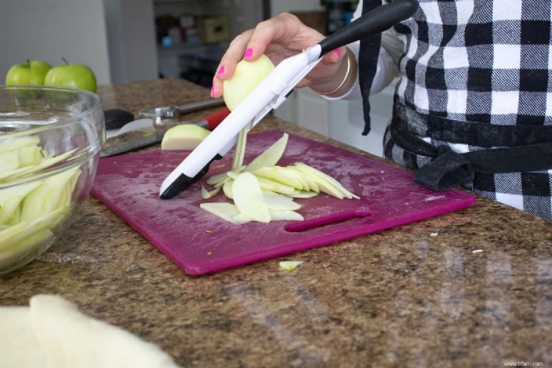 Recette de tarte aux pommes de ma mère 