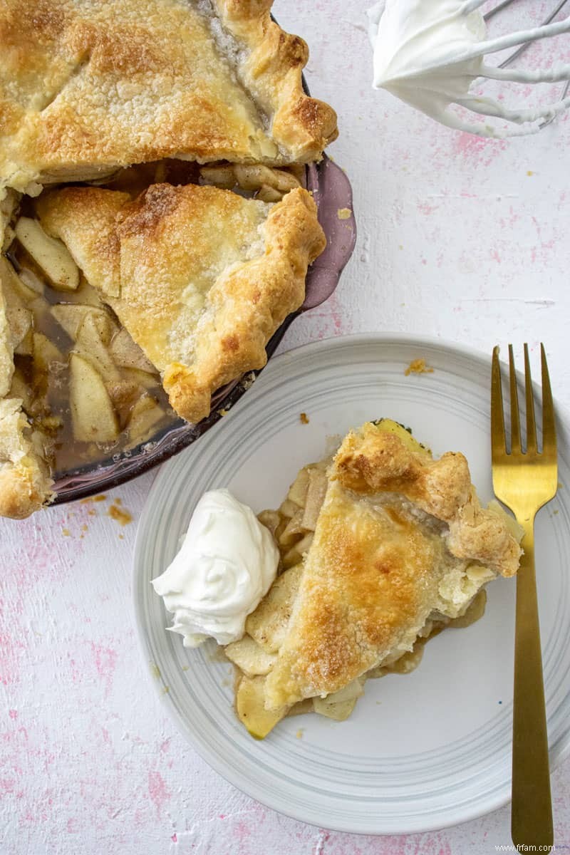 Recette de tarte aux pommes de ma mère 