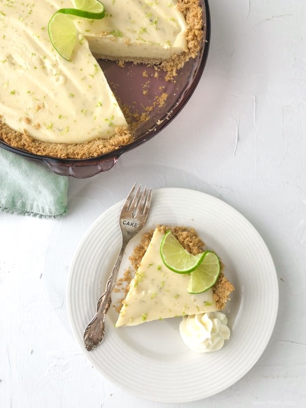 Tarte au citron vert 