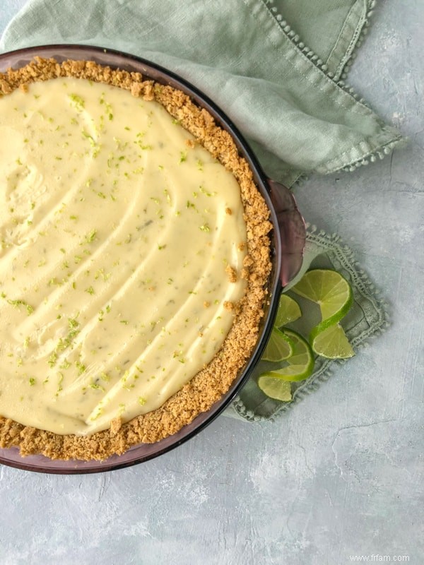 Tarte au citron vert 