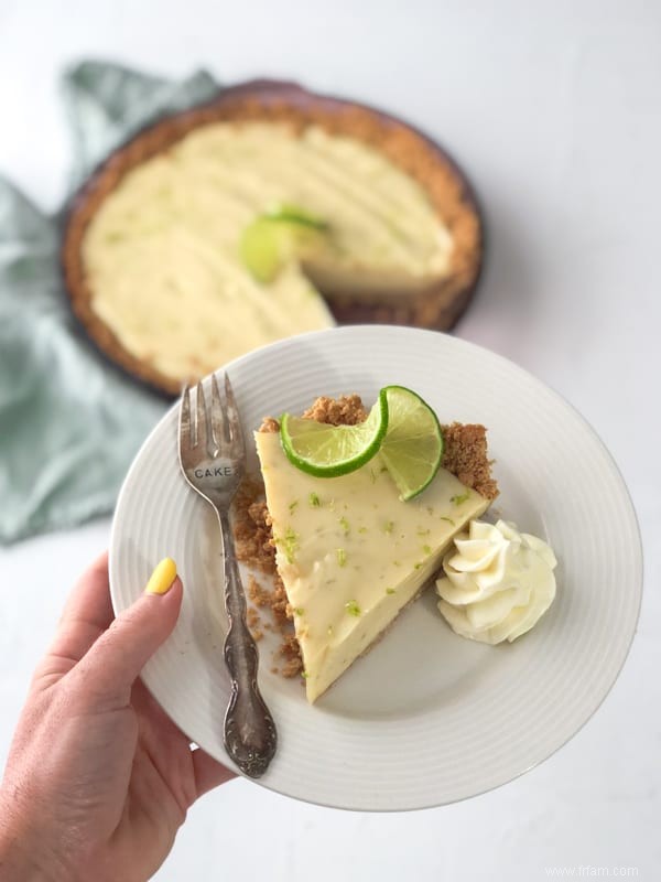 Tarte au citron vert 