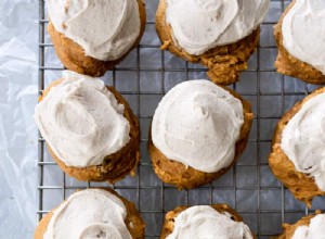 Biscuits à la citrouille avec glaçage au beurre noisette 