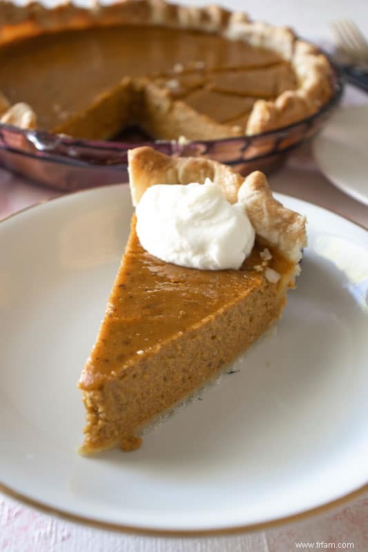 Tarte à la citrouille du Sud 