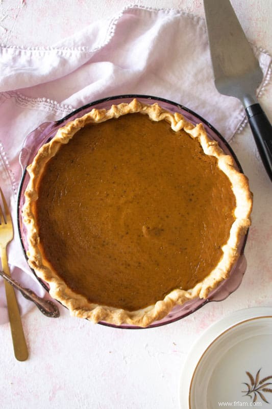 Tarte à la citrouille du Sud 