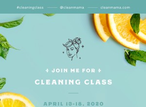 C est la semaine des cours de nettoyage ! 