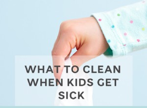 Quoi nettoyer quand les enfants tombent malades 