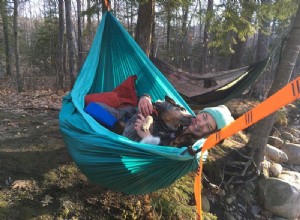 Les températures inférieures au point de congélation ne conviennent pas à ce hamac 