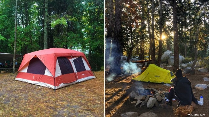 Trouver la meilleure tente de camping pour vous :guide du débutant 