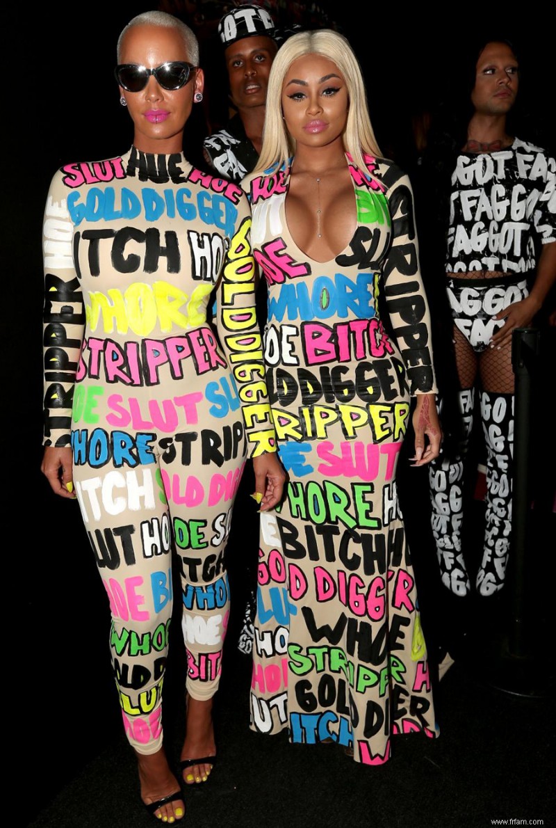 Profane ou Profond ? Amber Rose et Blac Chyna font tourner les têtes sur le tapis rouge. 