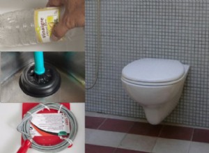 Déboucher des toilettes sans utiliser de ventouse