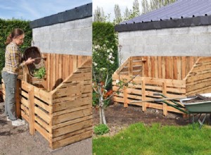 DIY : construire un silo à compost en palettes récupérées